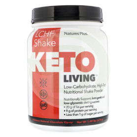 Keto Living Batido Chocolate 675Gr. Nature´S Plus