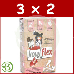 Pack 3x2 Kowi Flex Drops, 60 Ml Kowi Nature