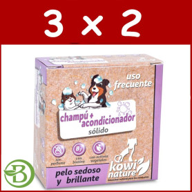 Pack 3x2 Kowi Champú + Acondiconador Sólido, 70 Gr Kowi Nature