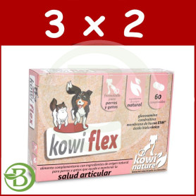 Pack 3x2 Kowi Flex, 60 Comprimidos Kowi Nature