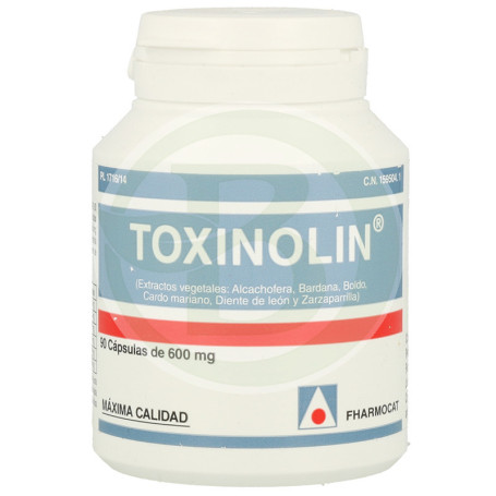 Toxinolin 90 Capsulas 500Mg. Fharmocat