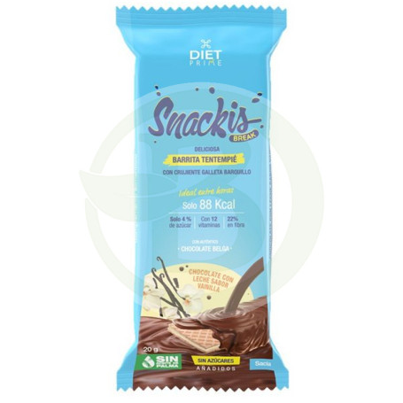 Barritas Snackis Choco Leche Vainilla Herbora