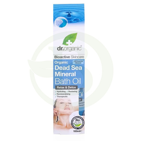 Aceite para Baño Mar Muerto 100Ml. Dr. Organic