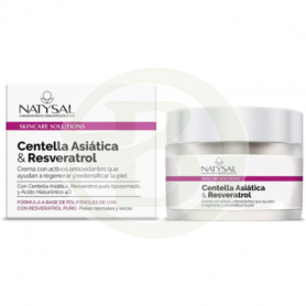 Crema Facial Centella Asiatica y Resveratrol 50Ml Natysal