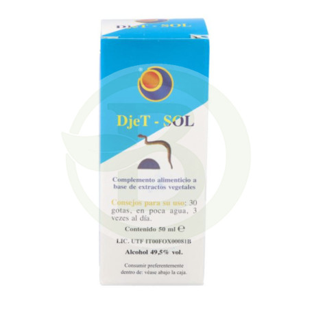 Djet-Sol 50 Ml, Gotas Herboplanet