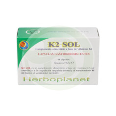 K2 Sol 19,2 G 48 Cápsulas Herboplanet