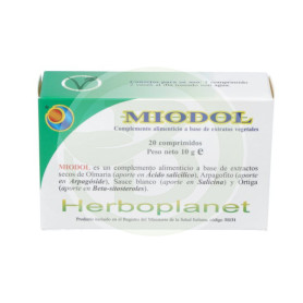 Miodol 10 G, 20 Comprimidos Blister Herboplanet