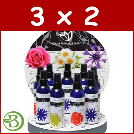 Pack 3x2 Agua Floral de Camomila 200Ml. Plantis