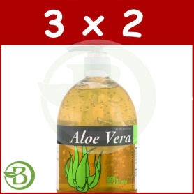Pack 3x2 Gel de Aloe 500Ml. Plantis