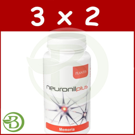 Pack 3x2 Neuronil Plus 60 Cápsulas Plantis