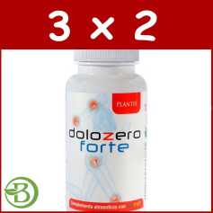 Pack 3x2 Dolozero Forte 90 Cápsulas Plantis