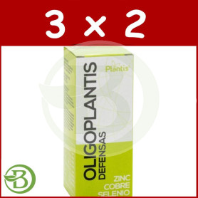 Pack 3x2 Oligoplantis Defensas 100Ml.Plantis