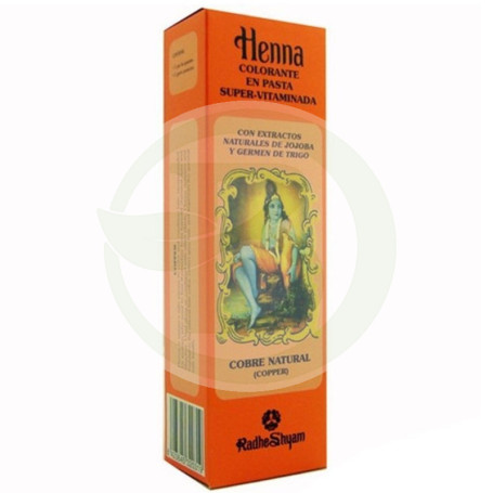 Henna Pasta Cobre Natural Radhe Shiam