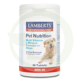 Pet Nutrition (Multivit. y Minerales para Perros) 90 Tabletas Lamberts