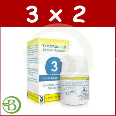 Pack 3x2 Sales de Schussler 3 (FeP) Tegor
