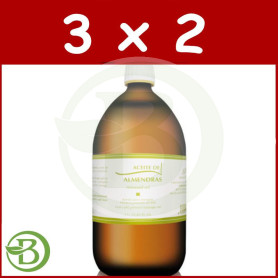 Pack 3x2 Aceite De Almendras 1Lt. Tegor