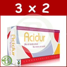Pack 3x2 Acidur 60 Cápsulas Tegor