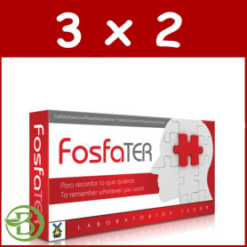 Pack 3x2 Fosfater 40 Cápsulas Tegor