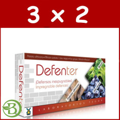 Pack 3x2 Defenter 40 Cápsulas Tegor