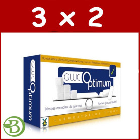 Pack 3x2 Glucoptimum 60 Cápsulas Tegor