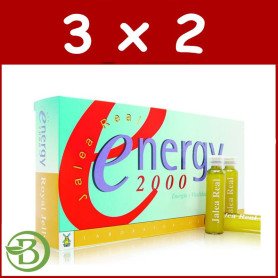 Pack 3x2 Jalea Real Energy 2000 20 Viales Tegor