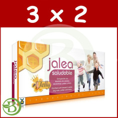 Pack 3x2 Jalea Saludable 20 Viales Tegor