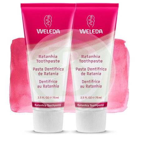 Duo Dentifrico Ratania 50% Weleda