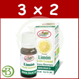 Pack 3x2 Aceite Esencial de Limón Bio 12Ml. El Granero