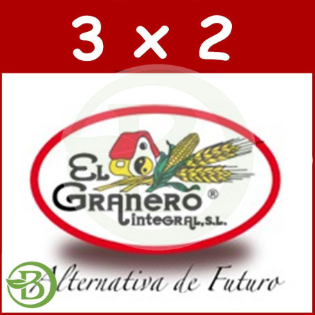 Pack 3x2 Chlorella Plus BIO 180 Cápsulas El Granero