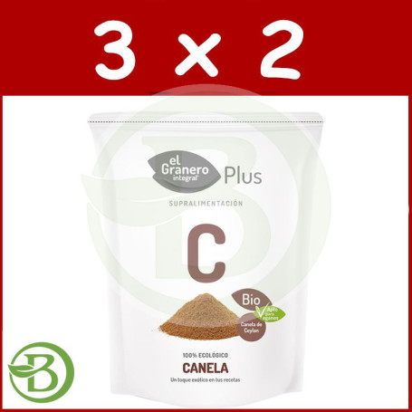 Pack 3x2 Canela Bio 150Gr. Granero