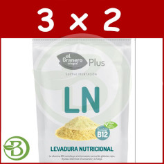 Pack 3x2 Levadura Nutricional con B12 150Gr. Granero