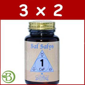 Pack 3x2 Sal Salys 1 CAF 90 Comprimidos Jellybell