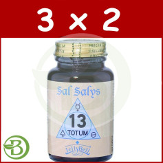 Pack 3x2 Sal Salys 13 Totum 90 Cápsulas Jellybell