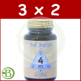 Pack 3x2 Sal Salys 4 Kcl 90 Comprimidos Jellybell
