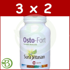 Pack 3x2 Osto-Fort 180 Cápsulas Suravitasan