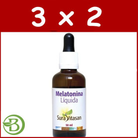 Pack 3x2 Melatonina 50Ml. Sura Vitasan