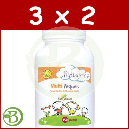 Pack 3x2 Multi Peques 150Gr. Sura Vitasan