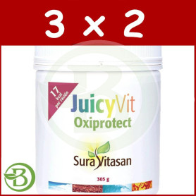Pack 3x2 JuicyVit Oxiprotect 305Gr. Sura Vitasan