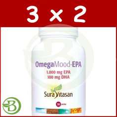 Pack 3x2 Omegamood-EPA 30 Perlas Sura Vitasan