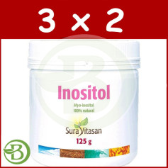 Pack 3x2 Inositol 125Gr. Sura Vitasan