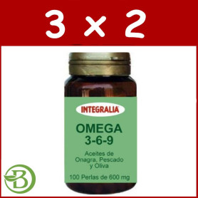 Pack 3x2 Omega 3-6-9 Integralia