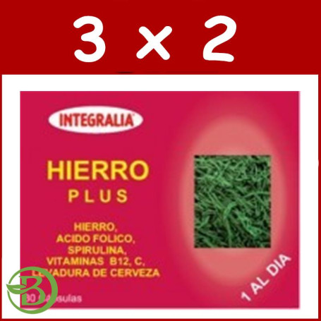 Pack 3x2 Hierro Plus Integralia