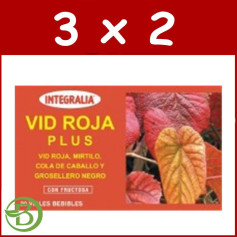 Pack 3x2 Vid Roja Plus Viales Integralia