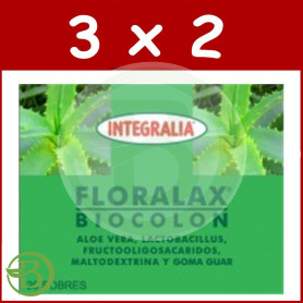 Pack 3x2 Floralax Biocolon Integralia
