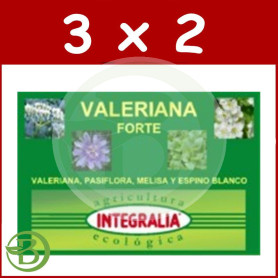 Pack 3x2 Valeriana Forte BIO 60 Cápsulas Integralia