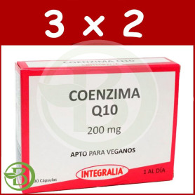 Pack 3x2 Coenzima Q10 200Mg 30 Capsulas Integralia