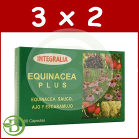 Pack 3x2 Equinacea Plus Cápsulas Integralia