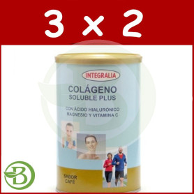 Pack 3x2 Colágeno Soluble Plus Café 360Gr. Integralia