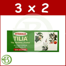Pack 3x2 Tilia Comprimidos Masticables Integralia