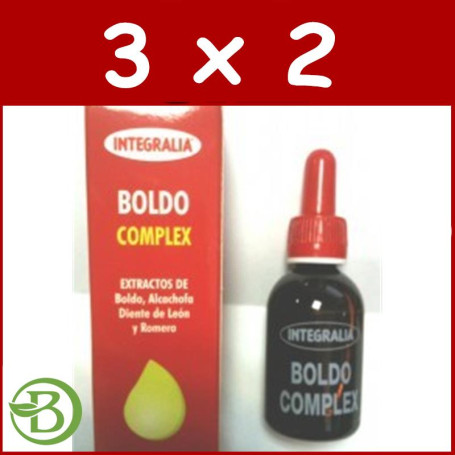 Pack 3x2 Boldo Complex 50Ml. Integralia